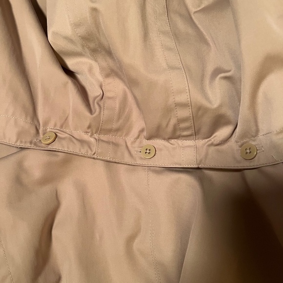 Michael Kors Beigh Trench Coat W/ Detachable Lining & Hood Mid-Length--Size S - Picture 9 of 9